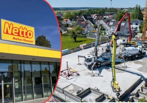 Netto w Niemczech zaskakuje. Stawia supermarket z drukarki 3D