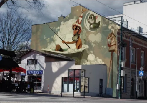 Spór o nowy mural przy ul. Kościuszki. Mieszkańcy protestują przeciw decyzji miasta