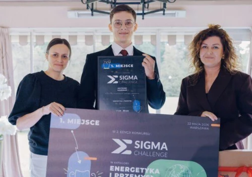 “Sigma” z Politechniki Rzeszowskiej. Student z nagrodą w konkursie Sigma Challange