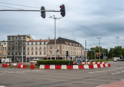 Zmiany w ruchu samochodów, autobusów i pieszych na węźle Hucisko w Gdańsku