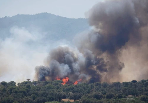 Pożar w okolicy Costa Brava. Kwarantanna w 10 miejscowościach