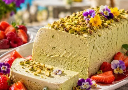 Jak wakacje we Włoszech. Pistacjowe semifreddo Bogumiła Przybylaka