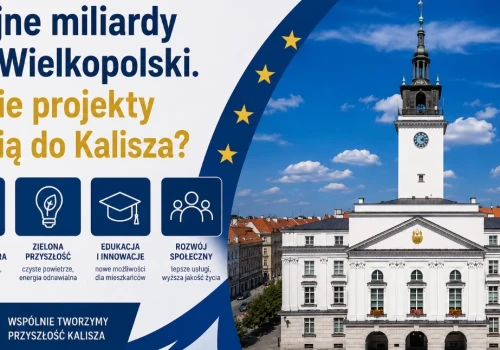 Unijne miliardy dla Wielkopolski. Jakie projekty trafią do Kalisza?