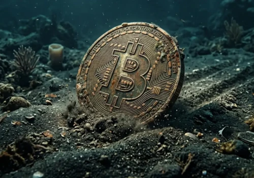 Największy wieloryb ma kłopoty, a Bitcoin szoruje po dnie