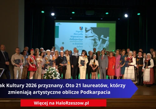 Znak Kultury 2026 przyznany. Oto 21 laureatów, którzy zmieniają artystyczne oblicze Podkarpacia