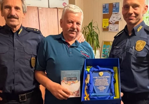 St. insp. Andrzej Lubina odchodzi na emeryturę po 33 latach służby w Straży Miejskiej Mysłowice