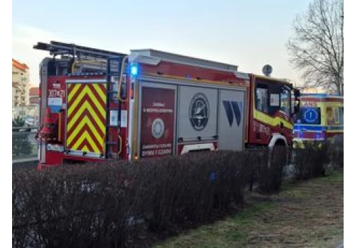 Wypadek w Poroninie. Jedna osoba ranna, zablokowany pas ruchu