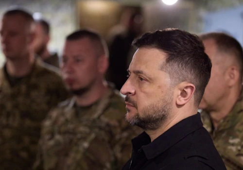 Nacjonalistyczna twarz Zełenskiego. Żołnierz o 