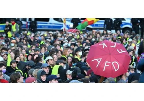 30 tysięcy osób protestowało przeciwko AfD w Erfurcie