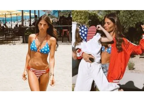 Weronika Rosati świętuje niepodległość USA z córką. Pokazała zdjęcia w BIKINI i kowbojkach