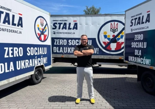 “Zero socjalu dla Ukraińców”. Tomasz Grzegorz Stala ruszył z akcją, która ma wywołać dyskusję!