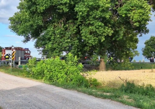 Dwa wypadki na trasie Lublin – Zamość. Kilka osób rannych i całkowicie zablokowana droga