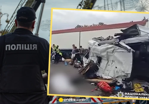 Tragedia na drodze w Ukrainie. Nie żyje 12 osób. Sprawca uciekł z miejsca zdarzenia