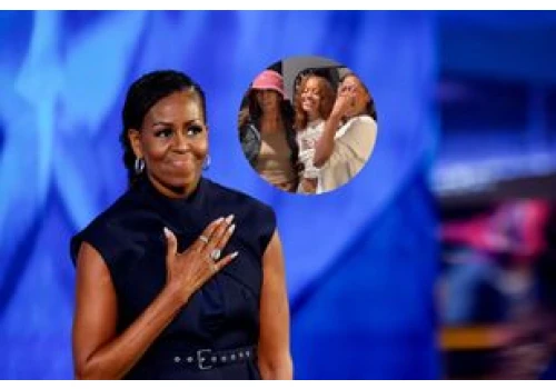 Michelle Obama pokazała się z córkami. Internauci nie dowierzają. 