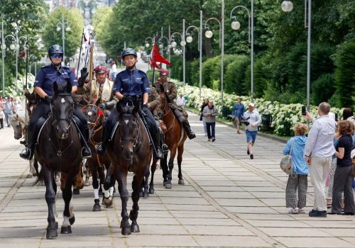 Na Jasną Górę dotarła XXVII Pielgrzymka Kawalerii Konnej z Zaręb Kościelnych na Mazowszu