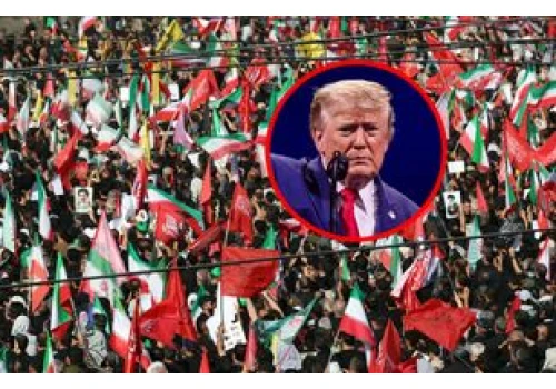 Pogrzeb Chameneiego. Wzywali do zabicia Trumpa