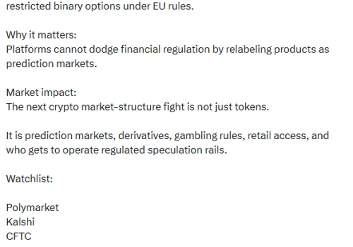 UE chce przykręcić śrubę rynkom predykcyjnym. Polymarket może mieć problem