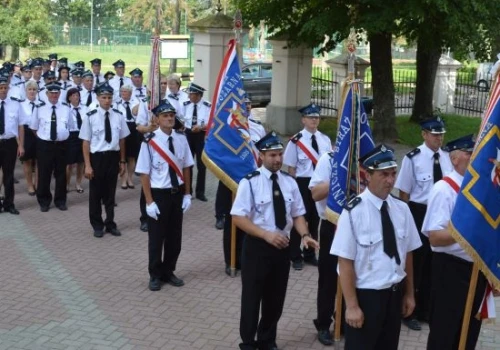 Strażacka pielgrzymka do Różanegostoku