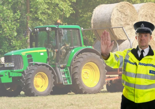 Wzmożone kontrole ciągników i kombajnów. Mundurowi: „nie będzie taryfy ulgowej”