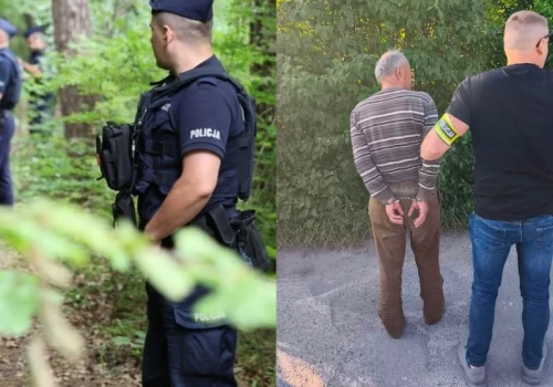 Koniec obławy pod Kielcami. Mąż zmarłej 64-latki zatrzymany