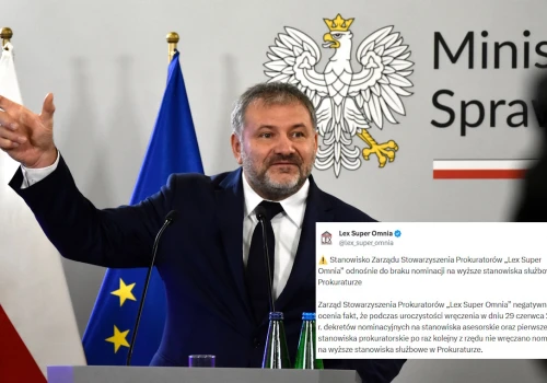 Żurek nie dał im awansów. „Lex Super Omnia” niezadowolona