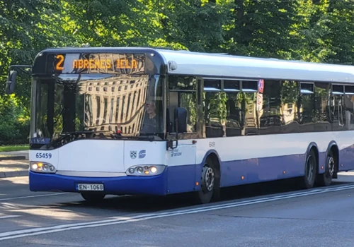 W Polsce to już zabytek. W Rydze wciąż na robocie