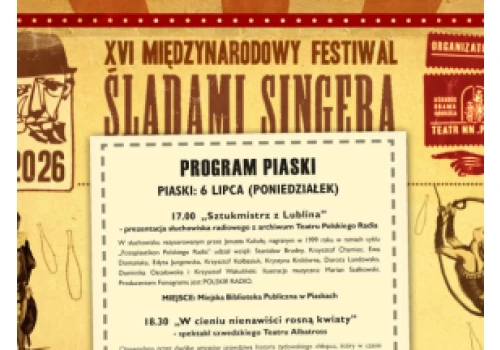 Festiwal „Śladami Singera” w 17 miejscowościach