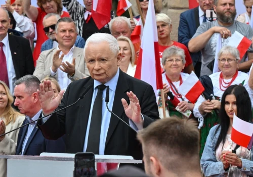 Szokujące afery KO! Prezes PiS na konwencji: Oni są poza kulturą