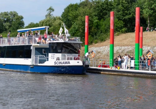 Nowa przystań na Odrze w Lubiążu otwarta. Można tam dopłynąć z Wrocławia!