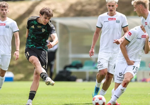 Olimpia Grudziądz za mocna dla Lechii Gdańsk. Biało-zieloni przegrali sparing