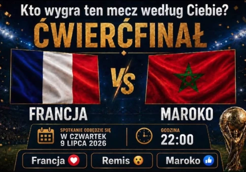 Kto twoim zdaniem wygra ten mecz?