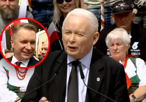 Co ten prezes?! Najpierw atakował Tuska, nagle padły TE dziwne słowa o Czarnku. „Ma piękne…”