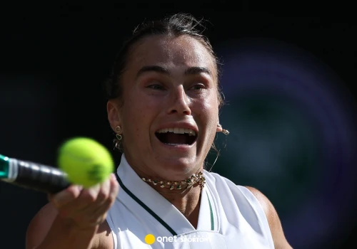 Aryna Sabalenka po odpadnięciu z Wimbledonu. 