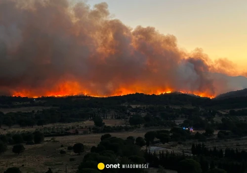 Pożary we Francji. Trwa ewakuacja 10 tys. osób