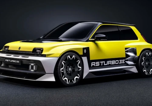 Renault 5 Turbo 3E ma silniki w kołach. 555 KM bez półosi i dyferencjału