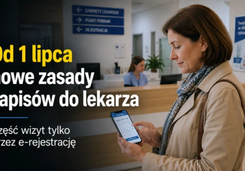 Od 1 lipca pacjenci zapiszą się do lekarza na nowych zasadach. Rusza ważny etap e-rejestracji