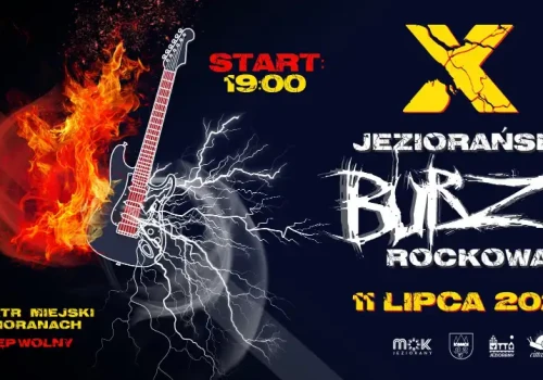 Głośno, mocno i z folkowym pazurem. Przed nami 10. Jeziorańska Burza Rockowa!