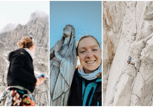 24-letnia Annabelle Bouchardon i pierwsze klasyczne kobiece rope solo na „Directe Américaine”