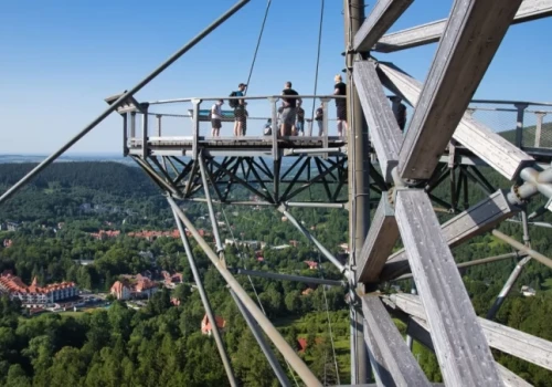Najwyższa wieża widokowa w Polsce jest bliżej Wrocławia, niż myślisz