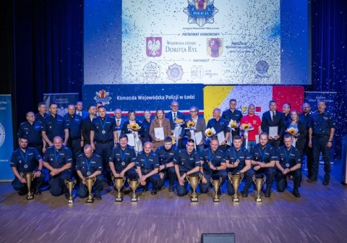 Sukces wieruszowskich policjantów w wojewódzkich eliminacjach