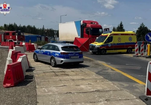 Tragiczny wypadek na DK 19 w Lubartowie. Nie żyje 80-letni rowerzysta
