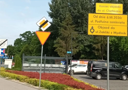 Utrudnienia na Zwierzyńcu. Od dziś zamknięty odcinek ul. Podłużnej