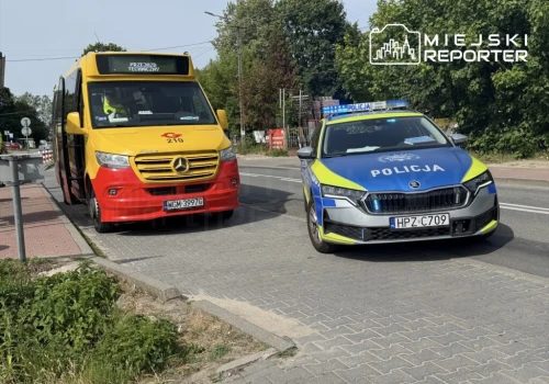 6-letnie dziecko na rowerku wjechało w bok autobusu. Do akcji skierowano śmigłowiec LPR