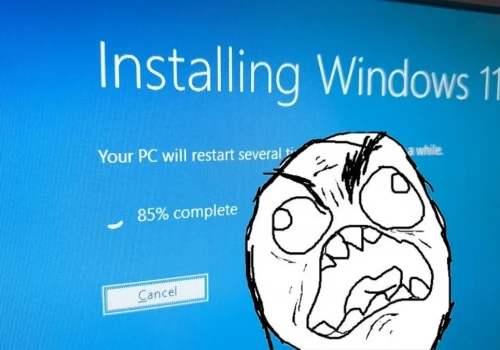 Windows 11 pożera połowę twojego dysku. Kuriozalny błąd