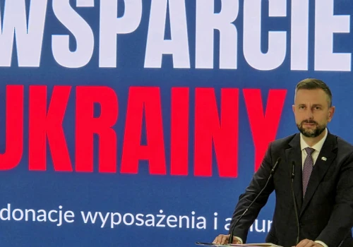 Kosiniak-Kamysz komentuje donacje dla Ukrainy. Wśród przekazanych środków były pociski do systemu Patriot