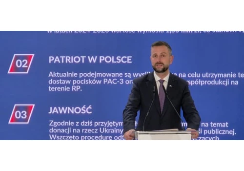 Szef MON o pomocy Ukrainie. Podaje dane