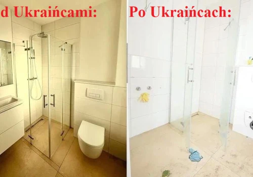Wynajęła dom Ukraińcom. Zostawili po sobie gołe ściany