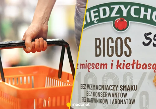 Nieoznakowany gluten w partii bigosu. 