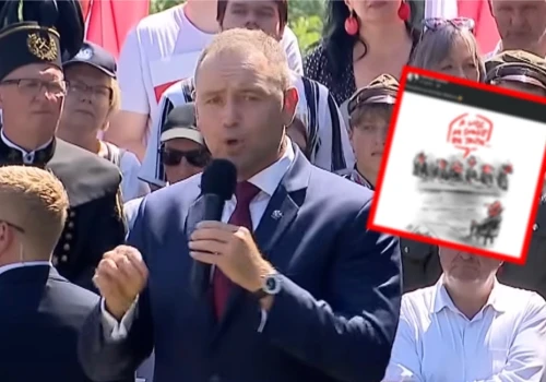 Zakpił sobie z rzekomego otrucia Nawrockiego. TEN rysunek podbija sieć! „A więc na snusie…”