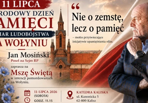 Msza w intencji pomordowanych na Wołyniu